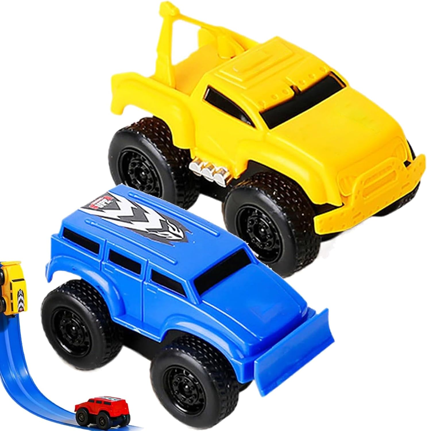 Pull-Back Wall Climbing Toy Car - Inertial Anti-Gravity Car For Kids, Yellow (Magical Climbing Vehicle) - View #8
