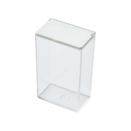 Magnetic Wall-Mounted Storage Box for Refrigerator and Home Organization - Multifunctional Plastic Flip Lid Container for Sundries and Small Items