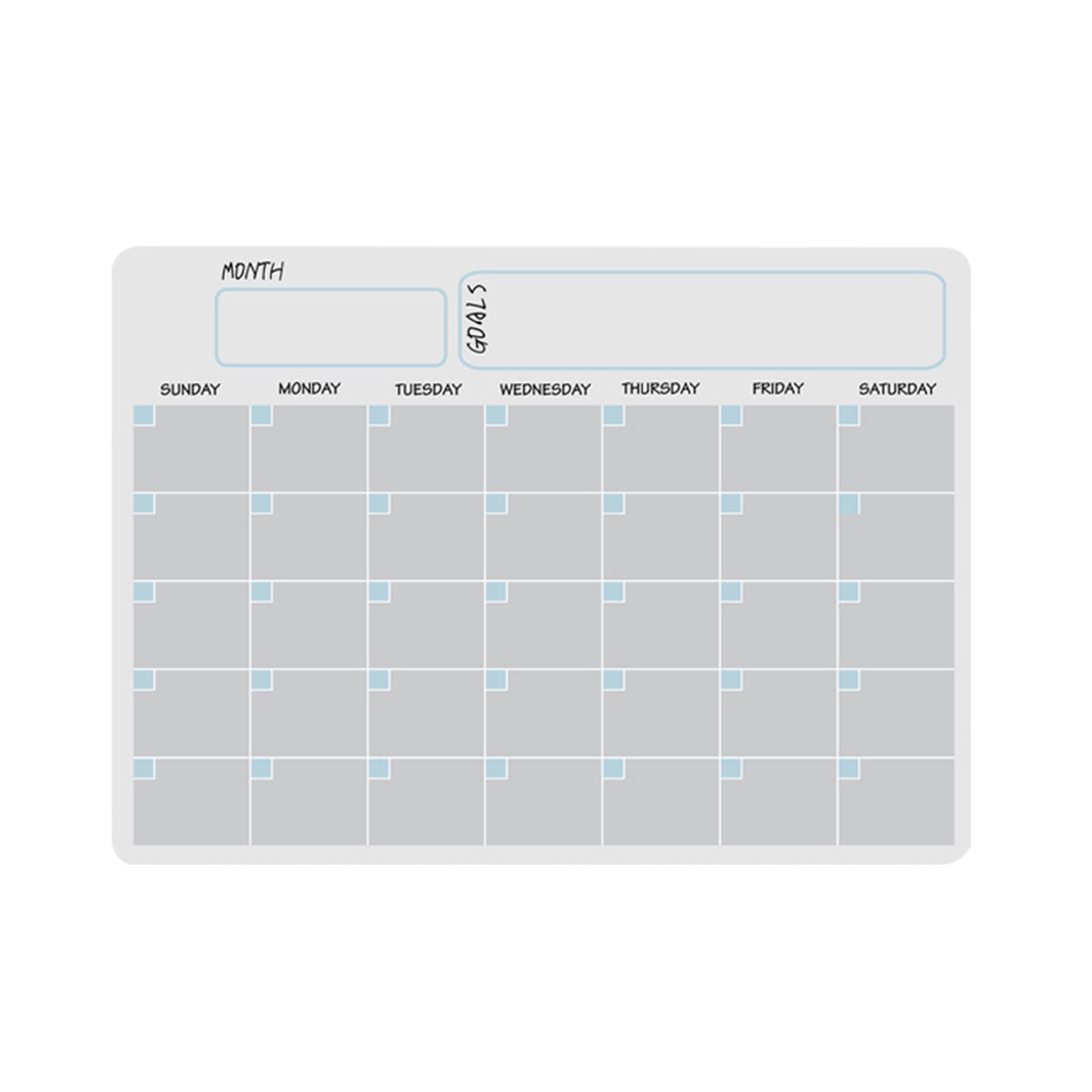 Weekly Fridge Fridge Calendar Dry Erase