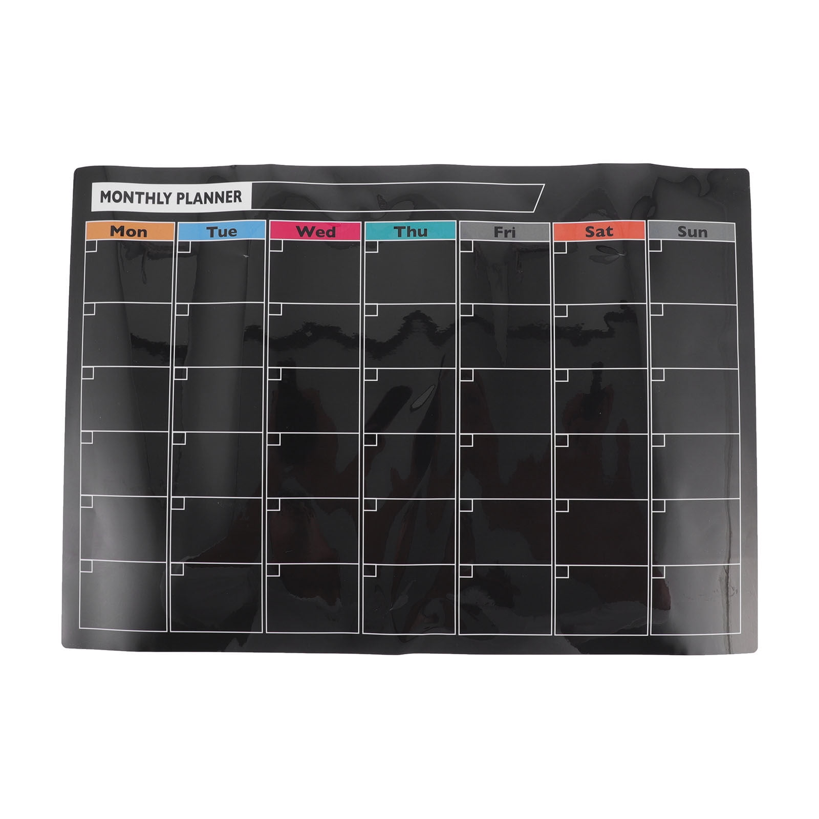 Weekly Plan Board Waterproof Fridge Dry Erase Black Board