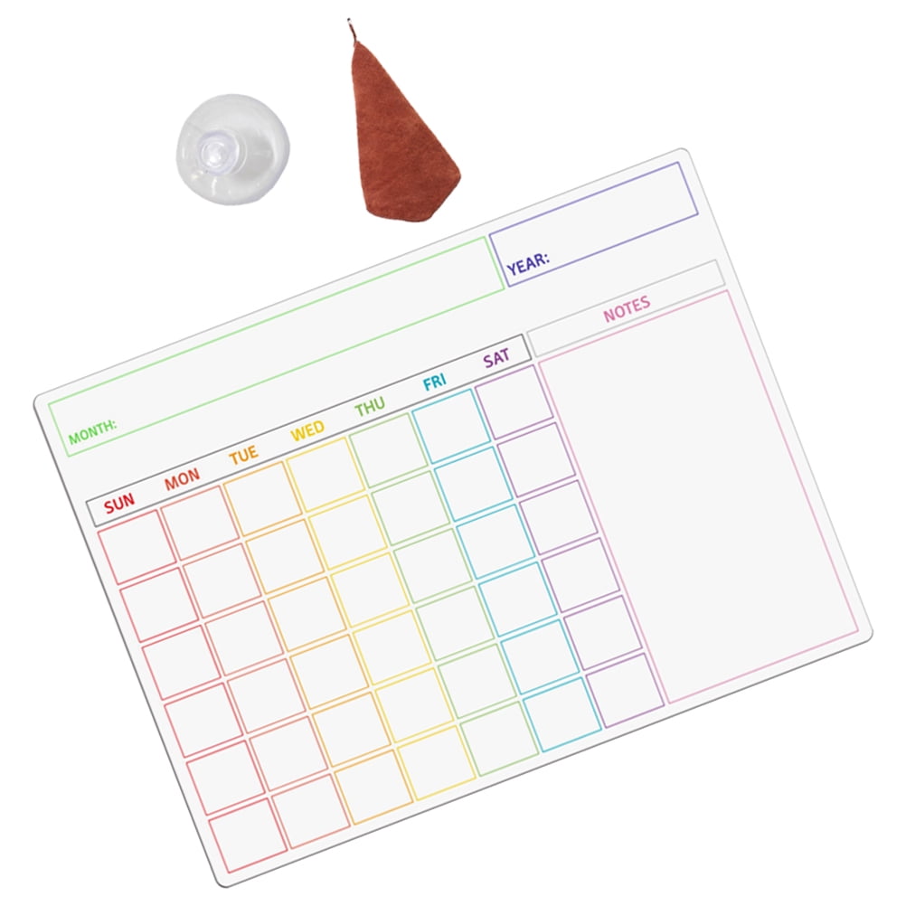 Weekly Planner Erasable Message Board Writing Refrigerator