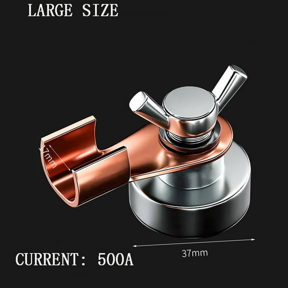 Magnetic Welding Ground Clamp with 300A Capacity | Strong Conductive Copper Alloy Clamp | High-Strength Magnet for Metal Surfaces | Includes 1 Clip