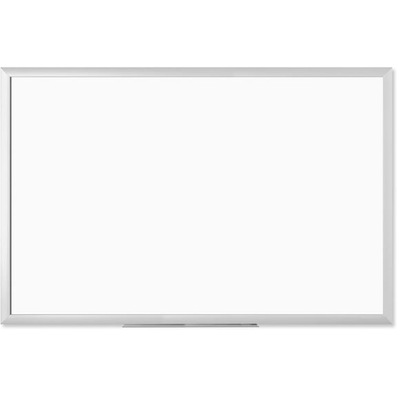 Magnetic Whiteboard, 36" x 24", Wall Mounted Dry Erase Board with Silver Aluminum Frame, White Board for Home, Office, Classroom