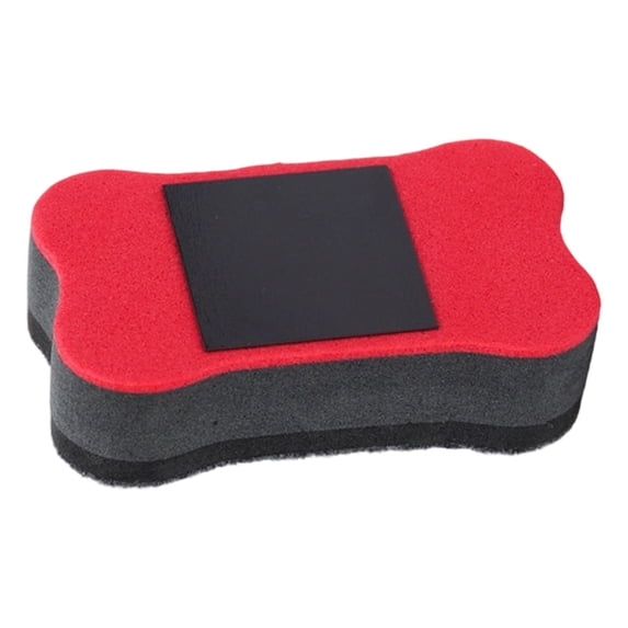 Magnetic Whiteboard Brushe,Colorful Whiteboard Brushe,Reusable Whiteboard Cleaning Pad, Small White Board Eraser,Dry Erase Board Eraser,Chalkboard Wiper for Office and Home,2.75x1.57x0.78 inch(Red)