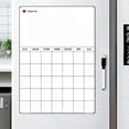 thumbnail image 1 of Magnetic Whiteboard Calendar,Writable Whiteboard,Magnetic Whiteboard,Wall Calendar,Magnetic Whiteboard for Home,Office Whiteboard,Kitchen Calendar,Planner Board Organizer,Magnetic Calendar, 1 of 7