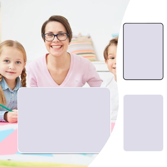 Magnetic Whiteboard Double-Sided Juniors Whiteboard Desktop Drawing Board Erasable Message Board for Youth Learning Home Classrooming and Office Communication Topliu