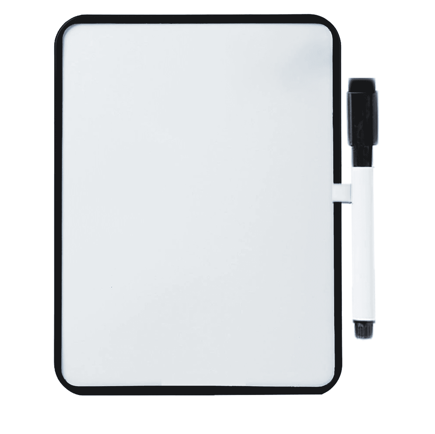 Magnetic Whiteboard Dry Erase Framed Small Board with Marker and Magnets 6 x8