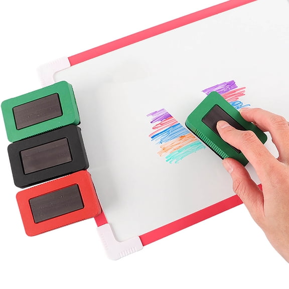 Magnetic Whiteboard Eraser Mini Cleaning Tool,Soft Surface Dry Wipe Cleaning System,Lightweight Magnetic Board Accessory,Easy Clean Dust Removal Tool,Office Home Use Whiteboard Eraser