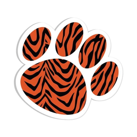 Magnetic Whiteboard Eraser, Tiger Paw - 6 Each