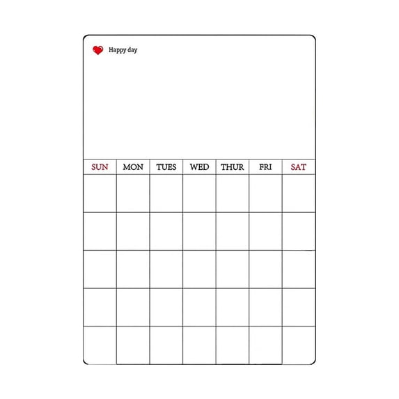 Magnetic Whiteboard for Fridge, 11.8×14.9in Writing Tablet One-Click Clear Black White Board Dry Erase Refrigerator Digital Dinner Menu Blackboard Small Kitchen Home Office Weekly Meal Planner