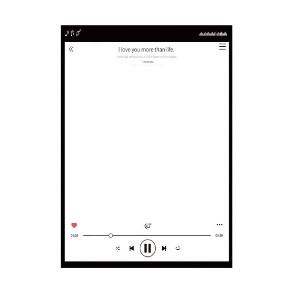 Magnetic Whiteboard for Fridge, 11.8×14.9in Writing Tablet One-Click Clear Black White Board Dry Erase Refrigerator Digital Dinner Menu Blackboard Small Kitchen Home Office Weekly Meal Planner