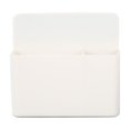 thumbnail image 1 of Magnetic Whiteboard Pen Holder Multi-Compartment Wall Mount Storage Organizer 6 Inch Durable Plastic Marker Caddy for Fridge Office Classroom White 1 Pack, 1 of 7