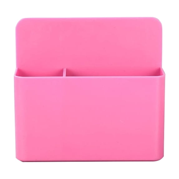 Magnetic Whiteboard Pen Holder, Multi-Function Desktop Organizer For Office School Home Desk Accessories, Pink 1 Pack*