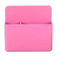 thumbnail image 1 of Magnetic Whiteboard Pen Holder, Plastic Multifunctional Stationery Storage Box Organizer for Refrigerator Office School Classroom Magnetic Surface Mount, Pink, 1 of 6