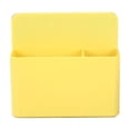 thumbnail image 1 of Magnetic Whiteboard Pen Holder, Plastic Multifunctional Stationery Storage Box Organizer for Refrigerator Office School Classroom Magnetic Surface Mount, Yellow, 1 of 6
