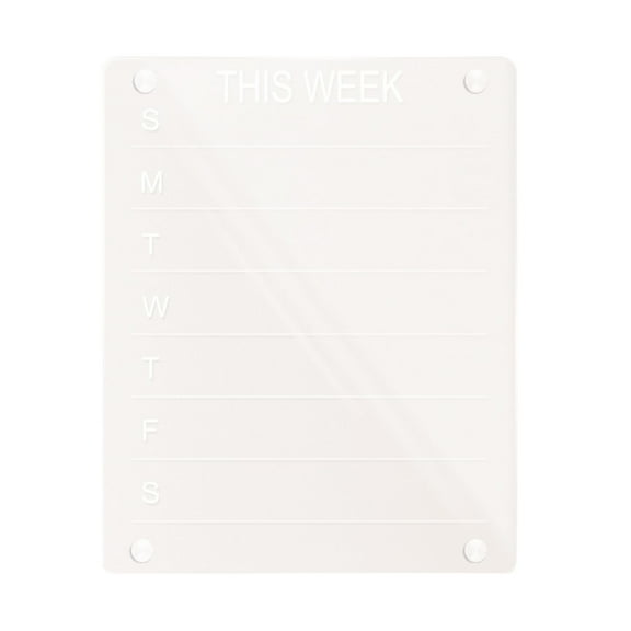 Magnetic Whiteboard Weekly Planner Calendar Holiday New Year Party