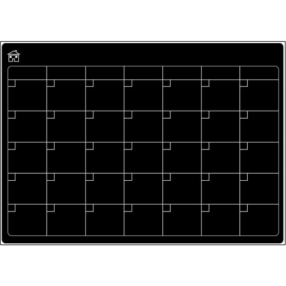 Magnetic Whiteboard Weekly Planner for Fridge, Portable Moving Whiteboard Dry Erase Board, Weekly Schedule Organizer for Home Office Kitchen Classroom, Easy Write & Wipe Meal Planning , 1 Blackboard