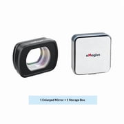 Magnetic Wide Angle or Macro Lens for DJI Osmo Pocket 3, 0.72X 112  FOV Optical Glass Lens with Aluminum Alloy Frame