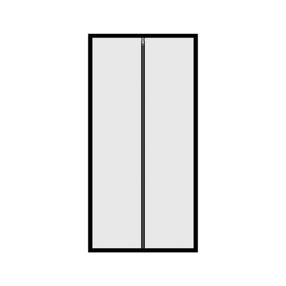 Magnetic Window Screen Adjustable DIY Window Net Screens Mesh MaxFiberglass Mesh for House Windows with Frames Grey Mesh