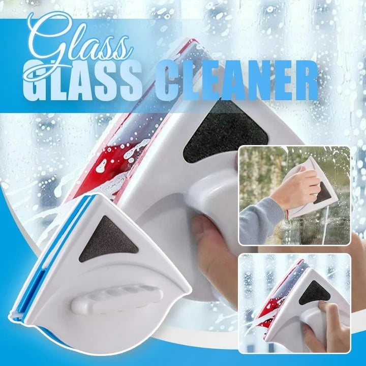 Window Wiper Double Side 330mm Glass Cleaner Brush Tool