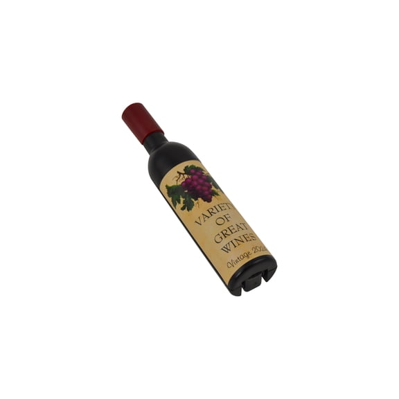 Magnetic Wine Bottle Corkscrew Black