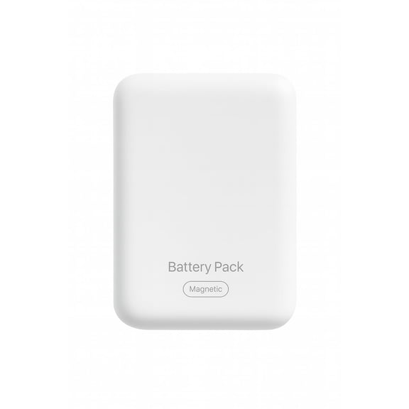 Magnetic Wireless Battery Pack  Portable Power Bank with Strong Magnetic Attach, Fast Charging, Slim Lightweight Design, USB-C Input/Output, Travel-Friendly Backup Charger for Smartphones