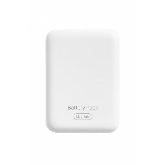 Magnetic Wireless Battery Pack – Portable Power Bank with Strong Magnetic Attach, Fast Charging, Slim Lightweight Design, USB-C Input/Output, Travel-Friendly Backup Charger for Smartphones