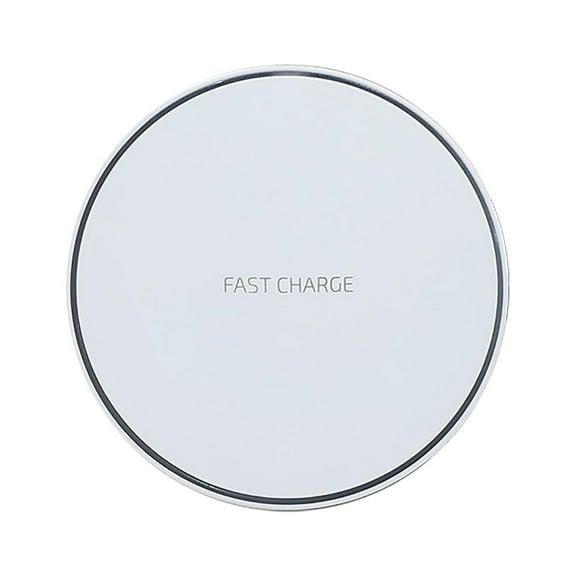 Magnetic Wireless Charger,Fast Wireless Charger,15W Thin Round Wireless Charging Pad,Desktop Mobile Wireless Charger,Compatible with Smartphones,Watch and More,New Year Gift for Your Friend