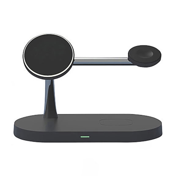 Magnetic Wireless Charger Station, Magnetic Induction Charger For Phone Wireless Charging Dock For Earphone Watch Phone Accessories Lamp