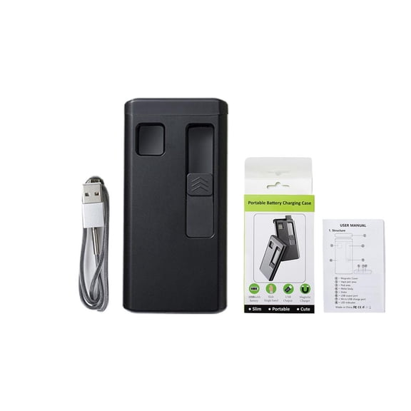 Magnetic Wireless Charging Box for JUU Power Bank Portable USB C Fast Charger Protective Cover for Travel