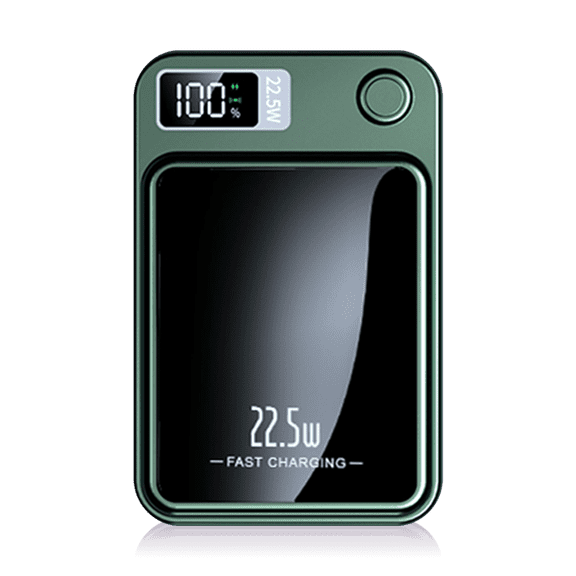 Magnetic Wireless Portable Charger,10000mAh Power Bank with PD20w Fast Charging, USB C in&Out Battery Pack Compatible with Mag-Safe for iPhone 17/16/15/14/13/12 Series,Samsung,Android