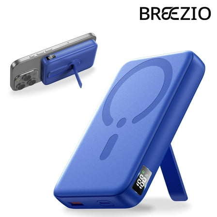 Magnetic Wireless Portable Charger, 12000mAh MagSafe Power Bank Compatible for iPhone 17/16/15/14/13, Fast Charging Battery Pack