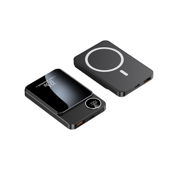 Magnetic Wireless Power Bank 10000mAh, 22.5W Fast Charging Portable Charger with LED Display