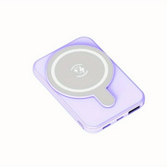 Magnetic Wireless Power Bank 20000mAh, Compact Portable Charger with USB Output for iPhone 16/15/14/13/12 Series, Perfect Gift