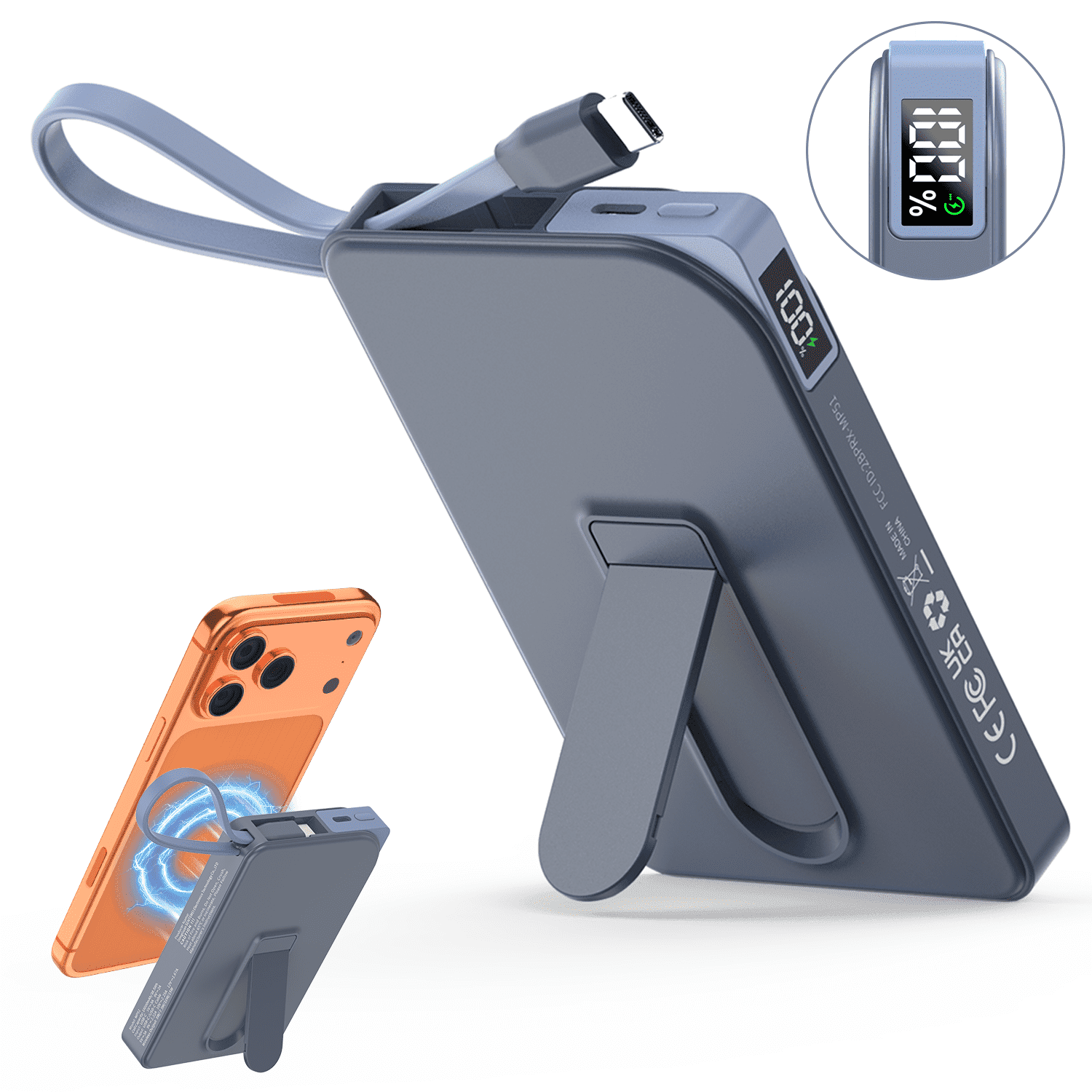 Magnetic Portable Charger for Magsafe Power Bank, 22.5W PD  display picture 1
