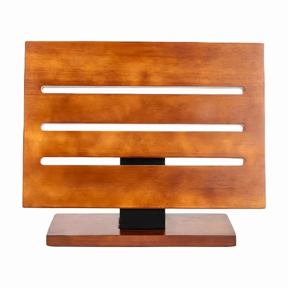 Magnetic Wooden Cutlery Holder,Multifunctional Kitchen Cutlery Block,Storage Organizer for Enhanced Kitchen Efficiency,1 * magnetic knife holder