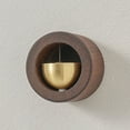 thumbnail image 1 of Magnetic Wooden Doorbell | Dopamine Wind Chime for Doors | Natural Wood Entrance Alert with Soothing Sounds | Magnetic Mount for Home, Shop, or Cafe Entryway, 1 of 3