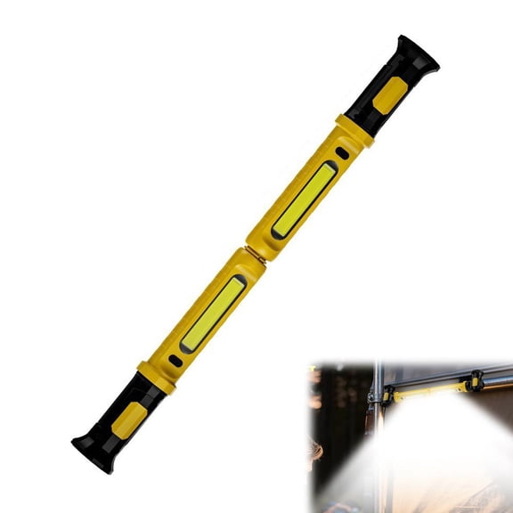 Magnetic Work Light - 2000LM Rechargeable LED Work Light Bar, Under Hood Mechanic Light for Car Repairing/Inspection/Garage/Workshop/Emergency