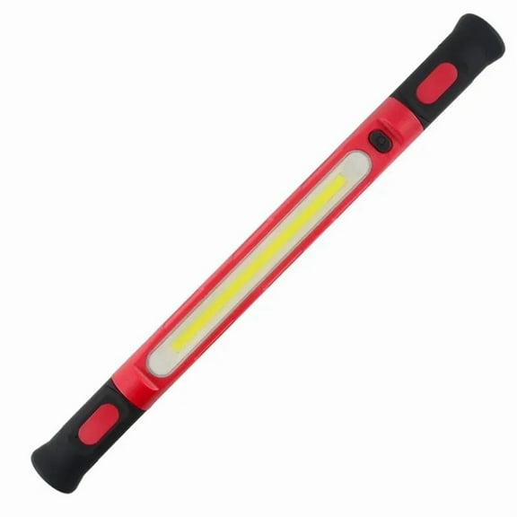 Magnetic Work Light Rechargeable Under Hood Work Light Bar Car Repair Outdoor Lighting Red,1 x Work Light,Red