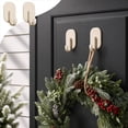 thumbnail image 1 of Magnetic Wreath Hanger, 2 Pack Heavy Duty Magnets with Hook for Cruise | Refrigerator, Christmas Decoration Magnetic Hooks for Metal Front Door, Cruise Hook Hanger for Hanging Cabins Grill Coat, 1 of 6