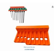 Magnetic Wrench Holders Compatible with Harbor Freight Icon SAE Metric Torx T-Handle Hex Key | Magnetic Tool Organizer for Tool Cart, Slatwall & Toolbox | Wrench Not Included