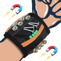Magnetic Wristband Christmas Gifts Stocking Stuffers Men, for Holding Screws Nails Drill Bits, Wrist Band Tool Holder Cool Gadgets Gifts for Men Women Magnetic Tool Gift for Carpenter, Woodworker