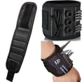 thumbnail image 1 of Magnetic Wristband with Magnets Adjustable Tool Wristband for Holding Screws Nails Wrenches Craft Repair Work Father Colleague Tool Accessory,Magnetic Wristband,C,1PC, 1 of 6