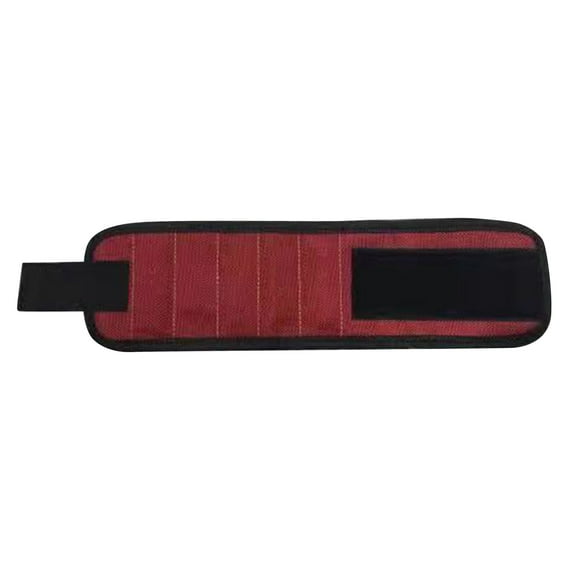 Magnetic Wristband For Tools Holder, Adjustable Size Multifunctional Tool Belt Magnet Wristband For Screws Drill Bit And Nails, Essential Workmate For Woodworkers Electricians