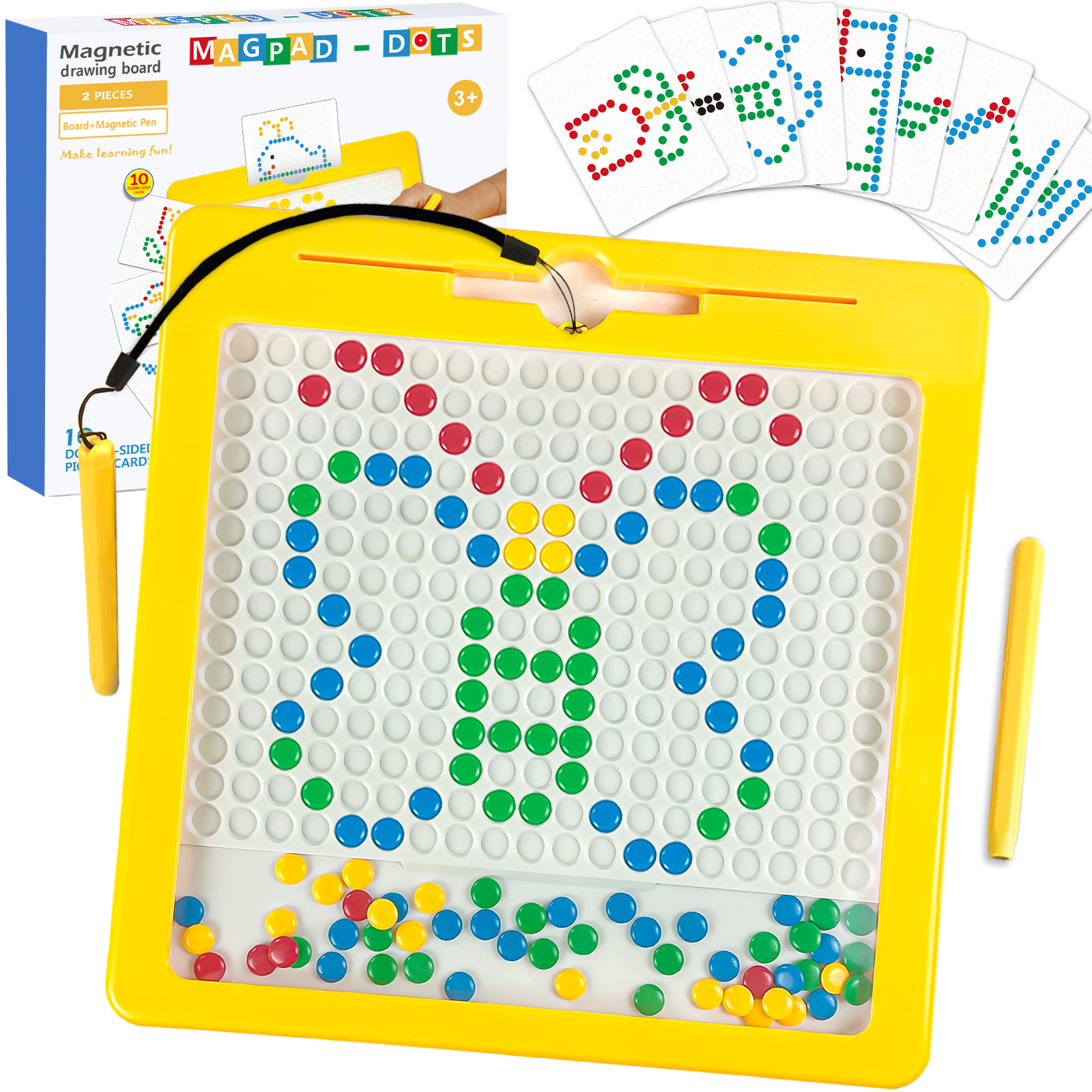 dots board for kids, Drawing Board, Large Doodle