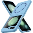 thumbnail image 1 of Magnetic for Samsung Galaxy Z Flip 5 Case Slim & Military-Grade Protection Magnetic Phone Case,Blue 21-zflip5-05, 1 of 13