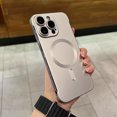 thumbnail image 1 of Magnetic for iPhone 15 Case & iPhone 16 Case [Compatible with Magsafe] Bezel-less Matte Phone Case iPhone 15/16 Slim Shockproof Women Men, 1 of 5