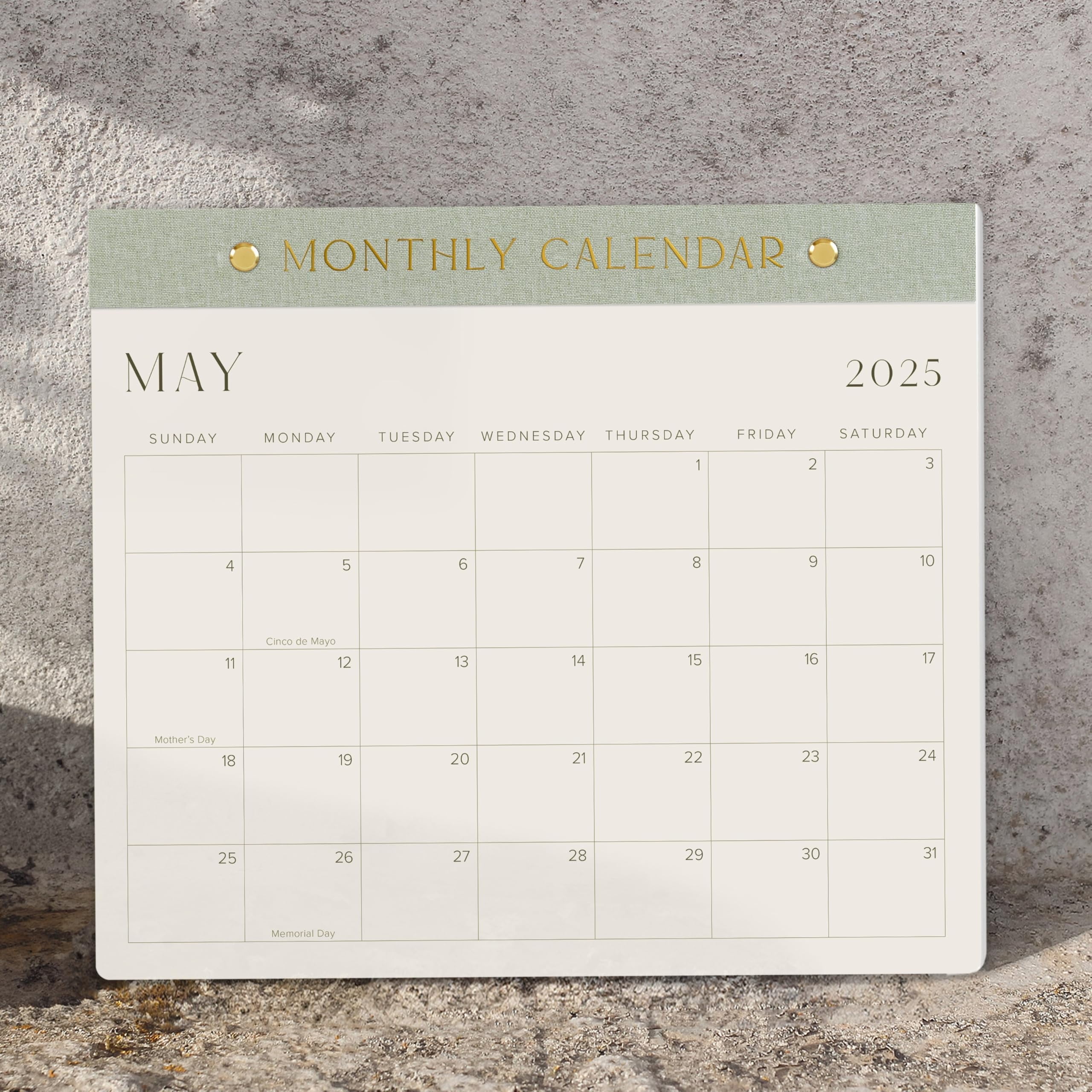 Magnetic fridge calendar 2025-2026, monthly planner until July 2026 ...