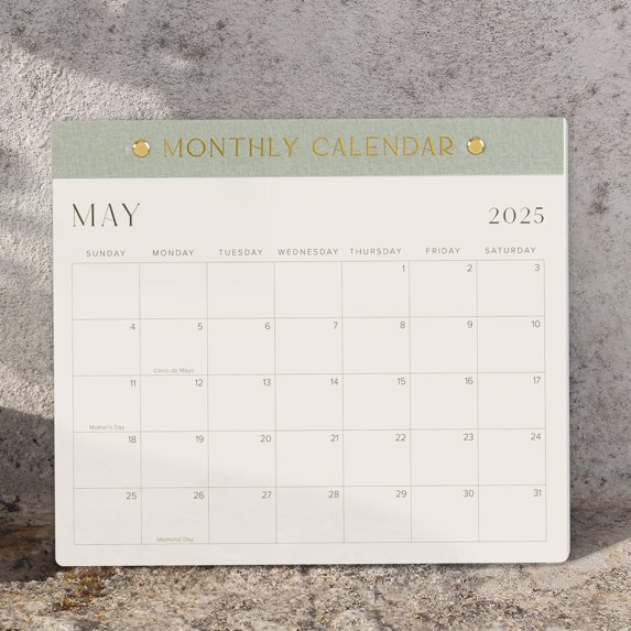 Magnetic fridge calendar 2025-2026, monthly planner until July 2026 ...