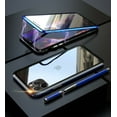 thumbnail image 1 of Magnetic iPhone 11 Case (Blue) Double Sided Tempered Glass Screen Protector Shockproof and Scratch Resistant Protection, 1 of 6